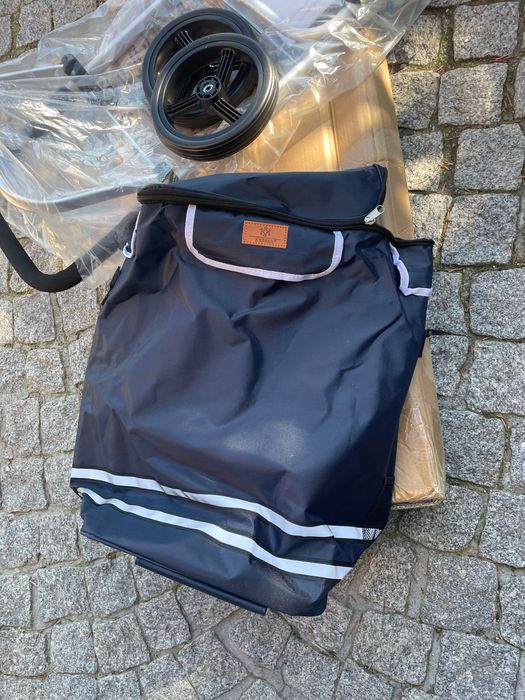Wózek zakupowy transportowy torba na kółkach 56l 50kg kesser