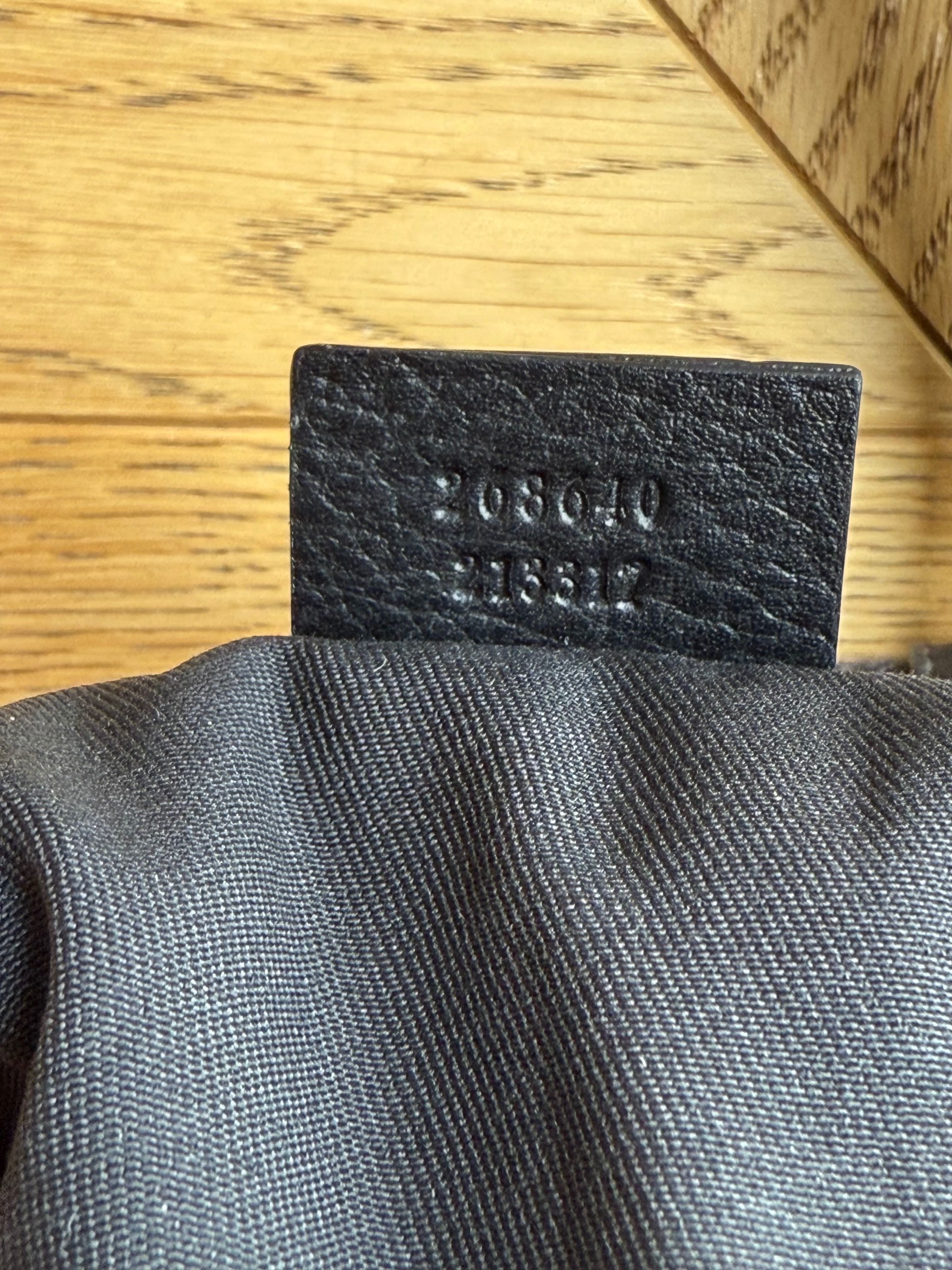 torebka GUCCI GG Canvas Tote Bag Black