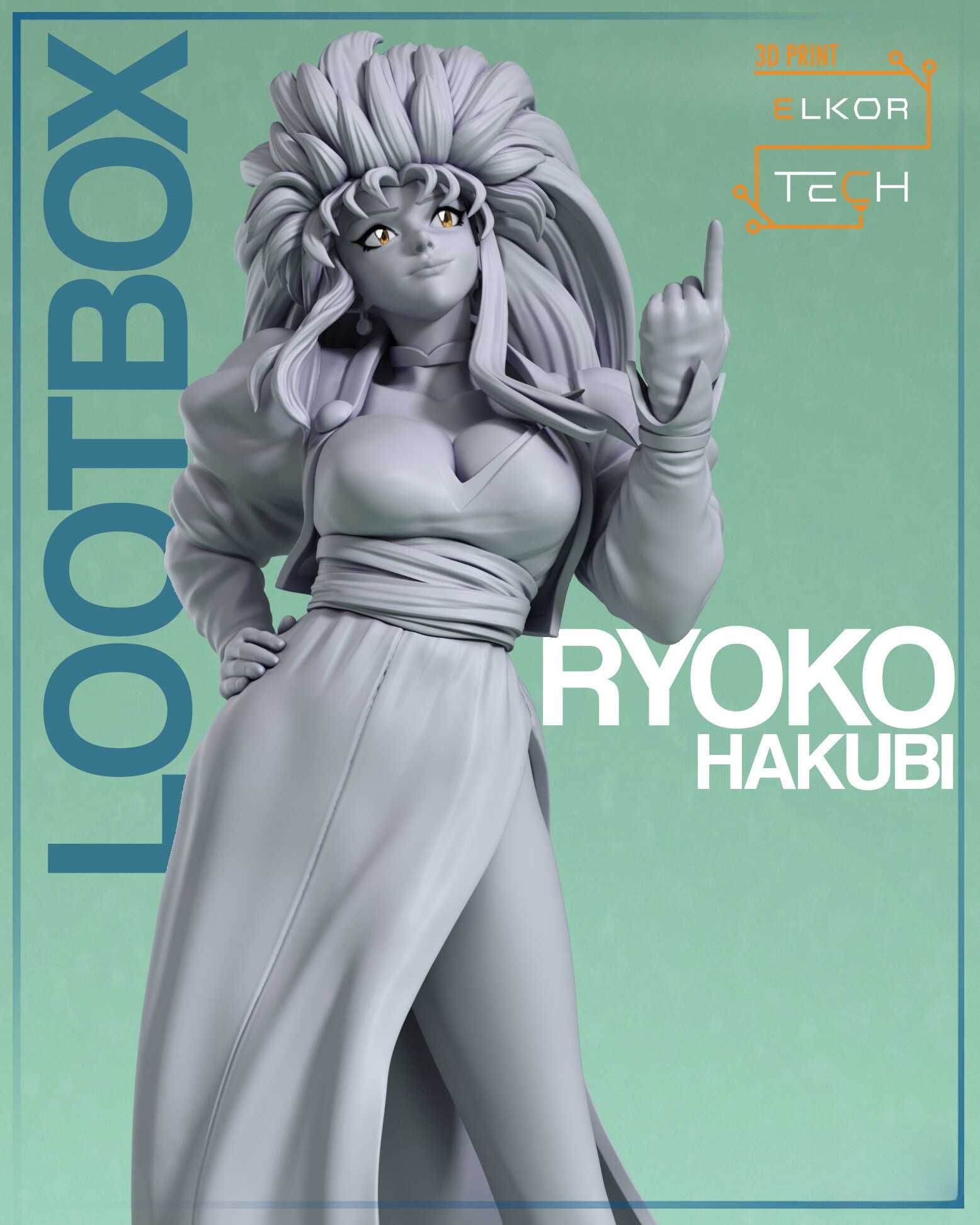 Figurka Ryoko z serii anime "Tenchi Muyo"