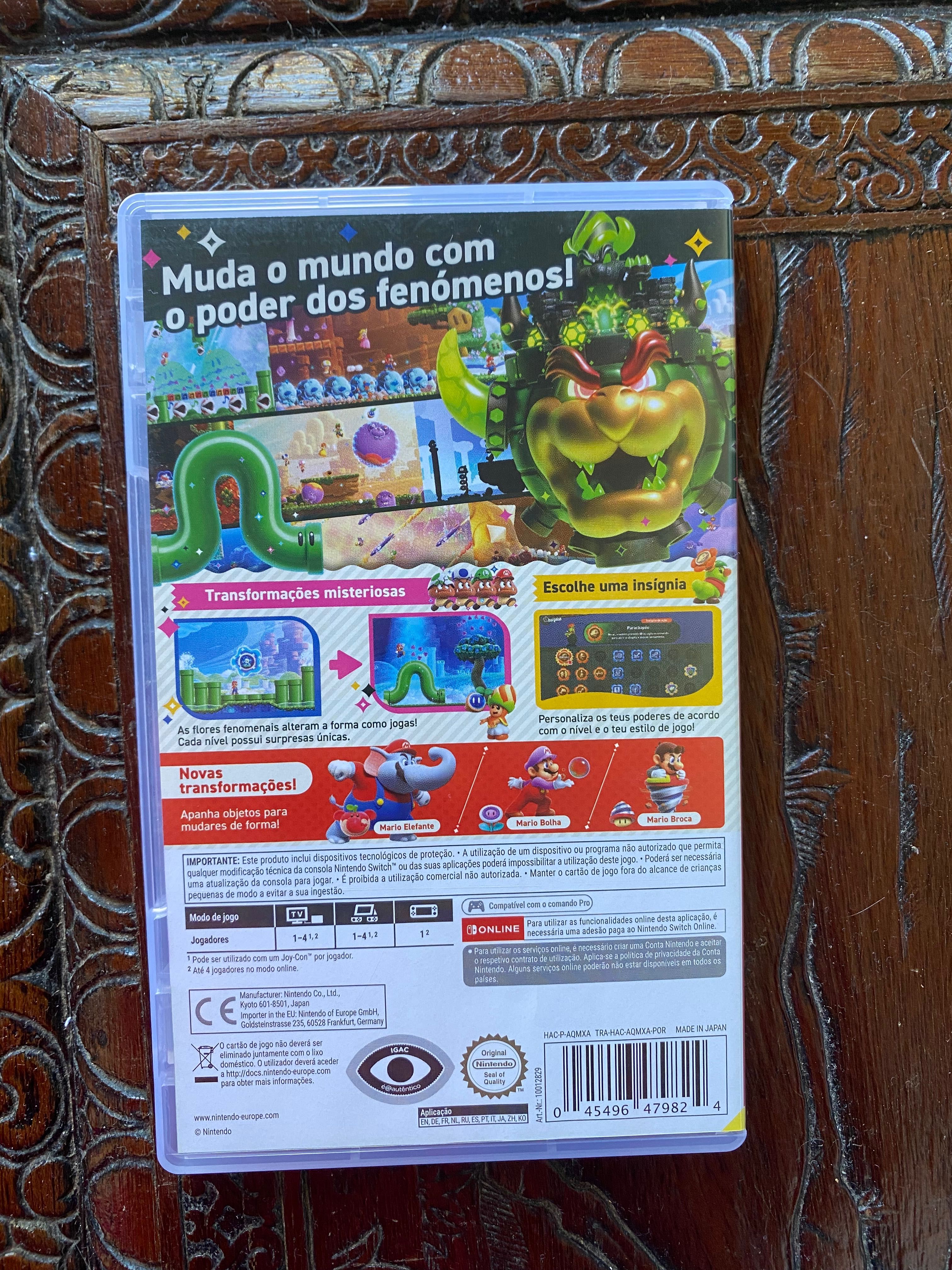 Super Mario Bros Wonder - jogo Nintendo switch