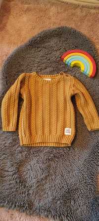 Pleciony sweter Cubus. Rozmiar 80