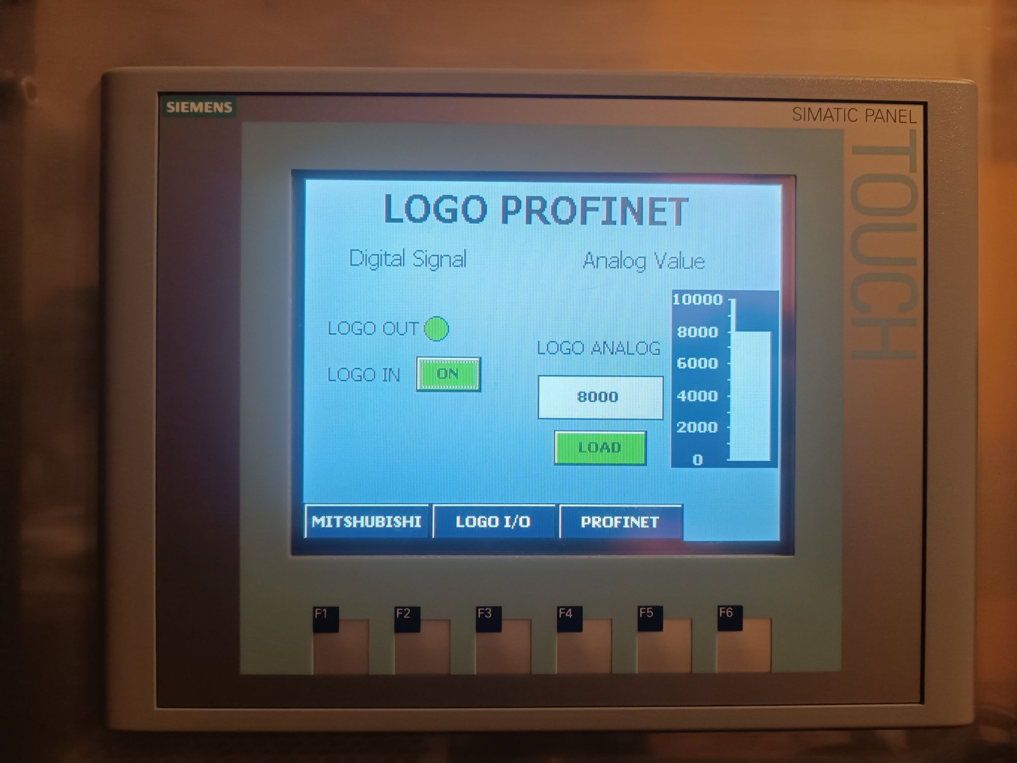 Stanowisko PLC Siemens S7-1200 LOGO8!
