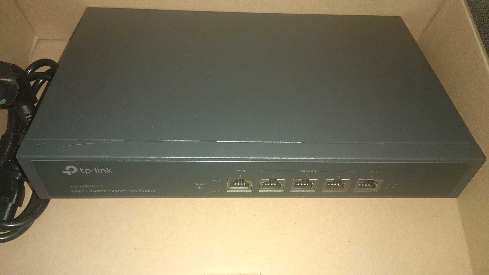 Роутер, Широкополосный маршрутизатор  TP-Link  TL-R480T+  
 (V9)