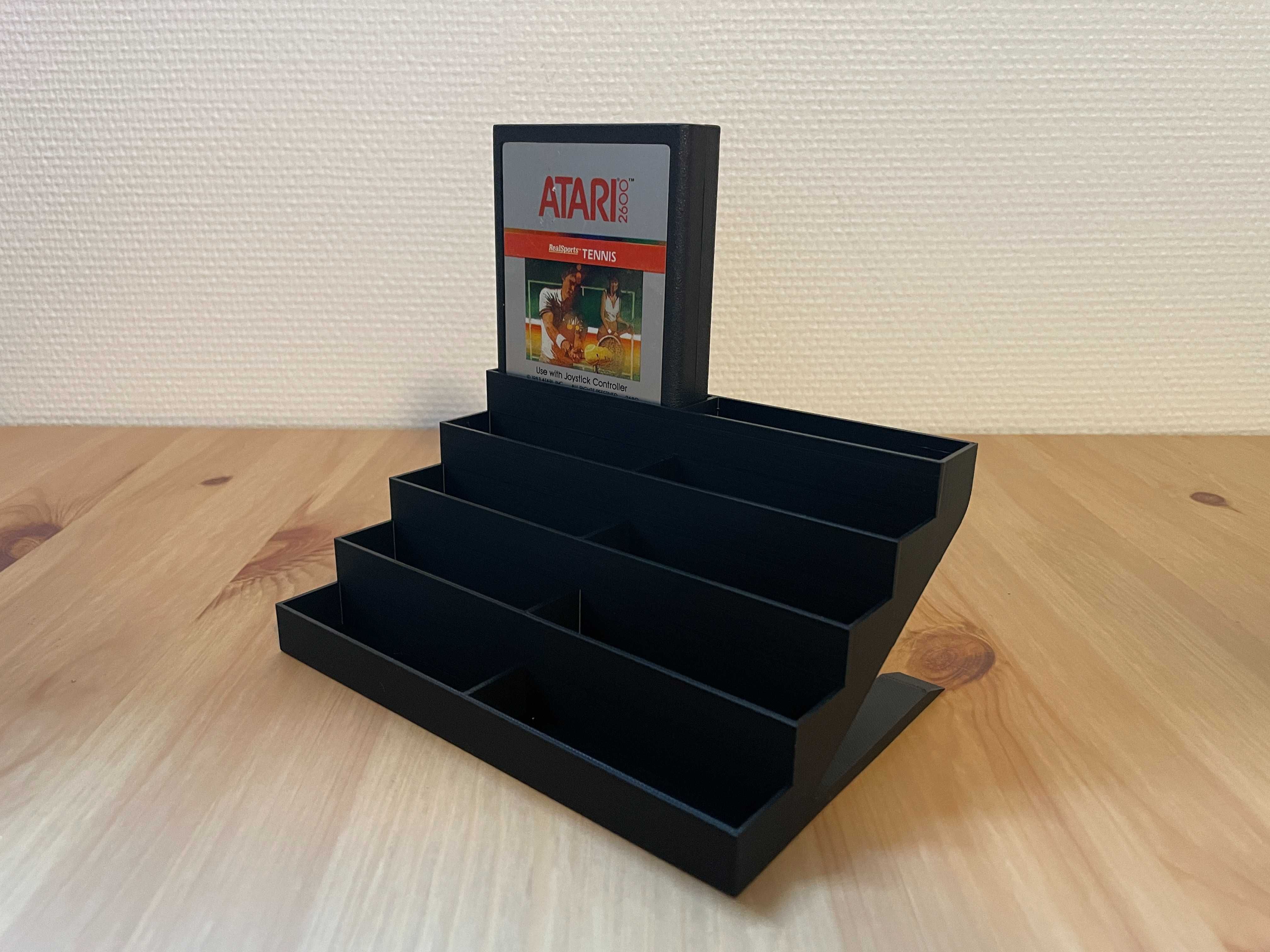 Stojak podstawka na 10 gier Atari 2600