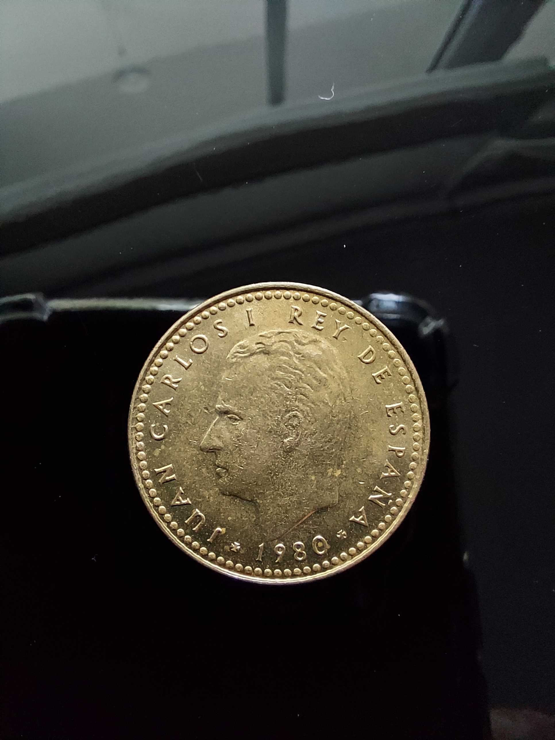 Moneta 1 peseta (PTA) hiszpańska 1980r.