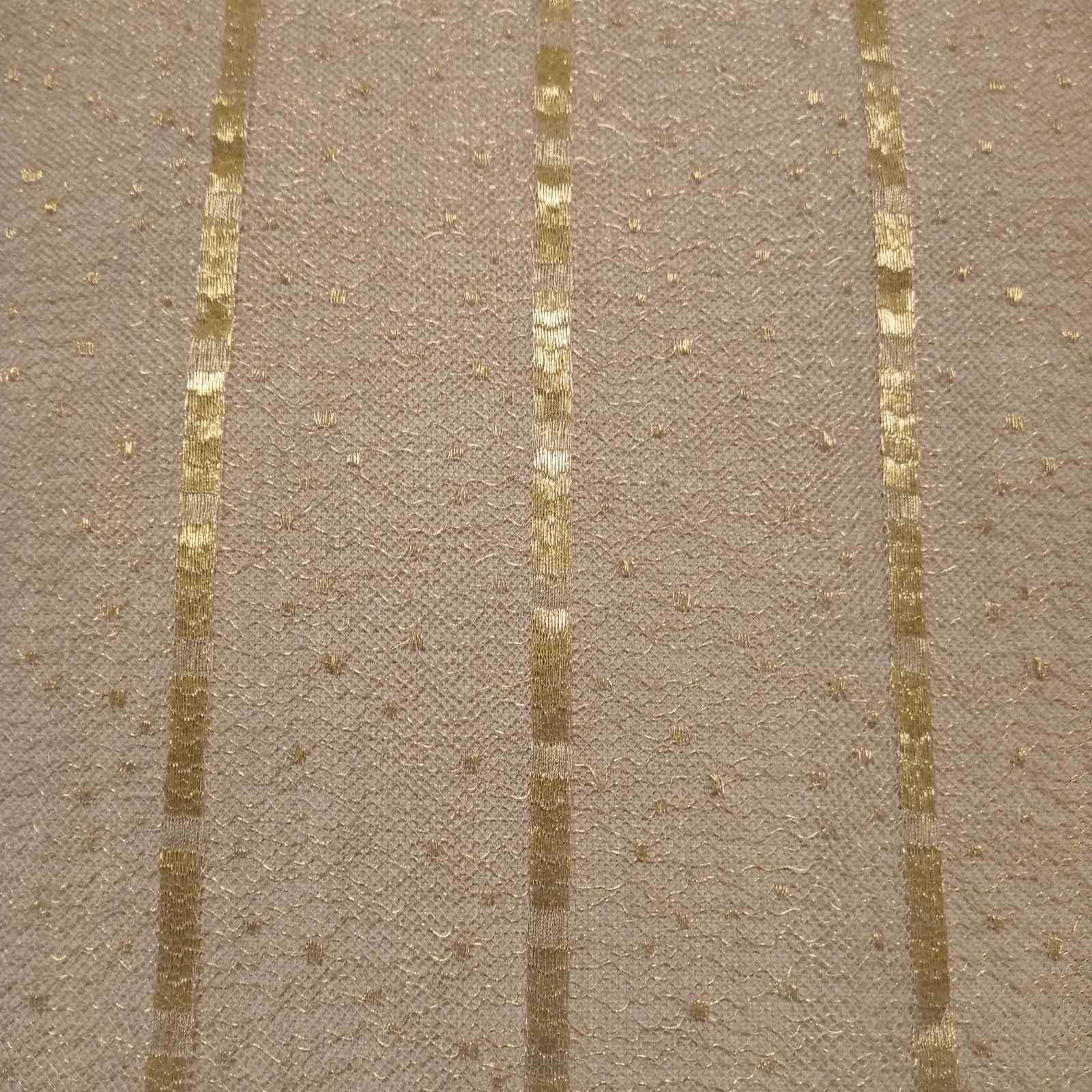Відріз тканини, сітка декоративна золота, 1,00х1,00 (Італія)