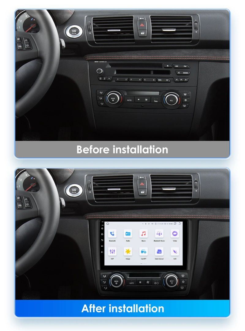 Radio nawigacja BMW seria 1 E87 E81 E82 E88 android GPS NAVI