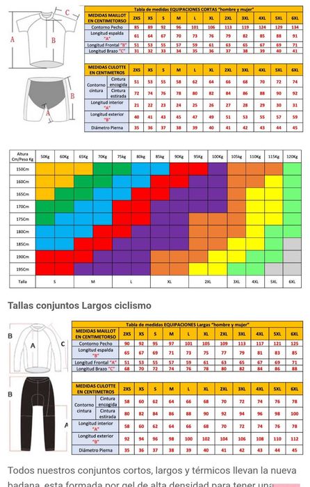 Conjunto de ciclismo