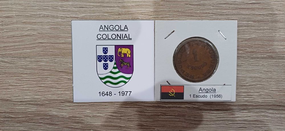 Angola - 1 Escudo - 1956