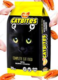 Сухий корм для котів зі смаком лосося та птиці 20КГ Pamax CatBites