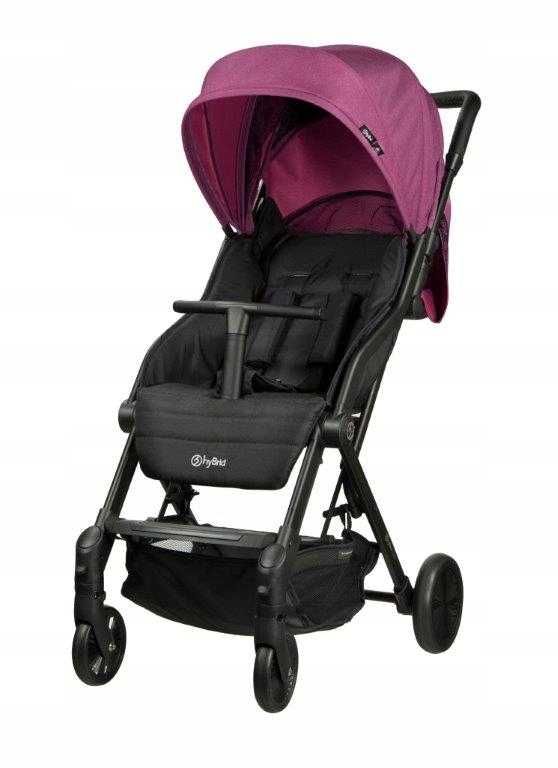 Wózek spacerowy Titanium Baby Cabi S HyBrid - Bubblegum Pink / do 20kg
