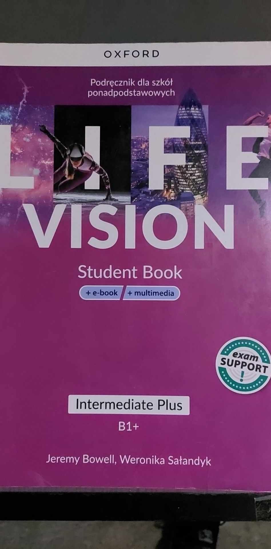 Life vision intermediate plus podręcznik b1+ zestaw angielski
