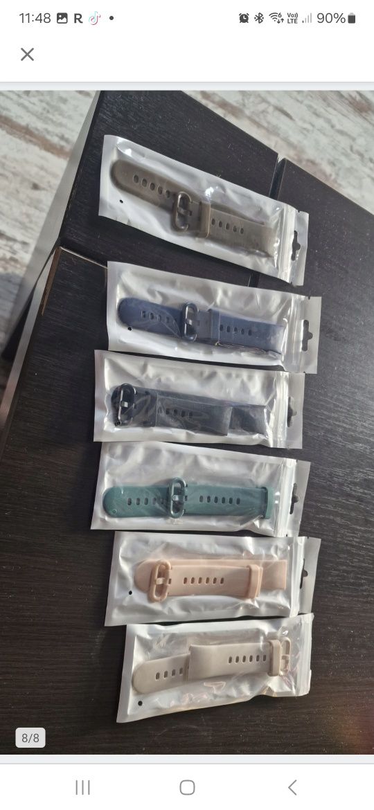 Pasek Akcesoria do Xiaomi 22mm beżowy