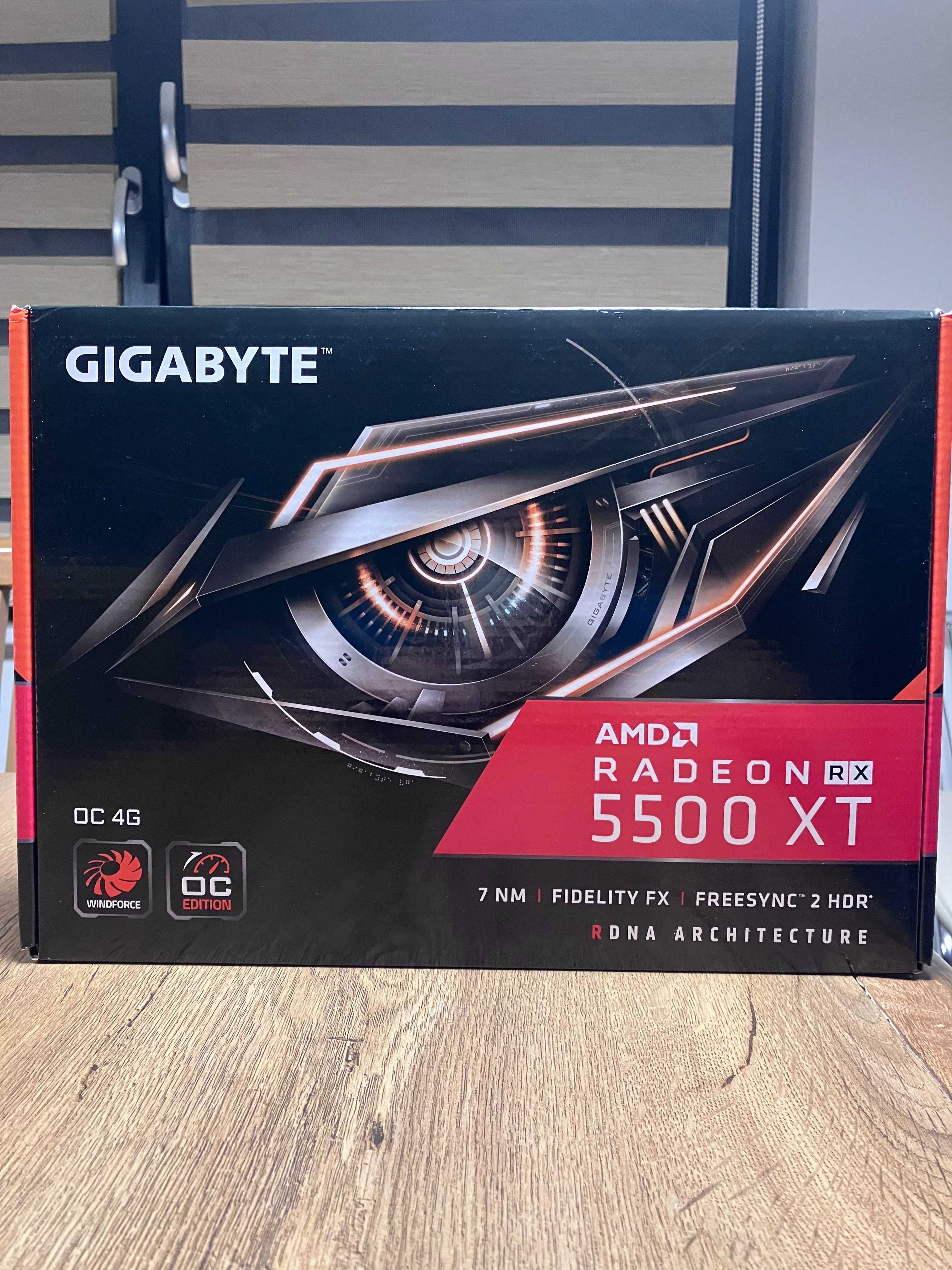 Karta graficzna GIGABYTE Radeon RX 5500 XT OC 4GB