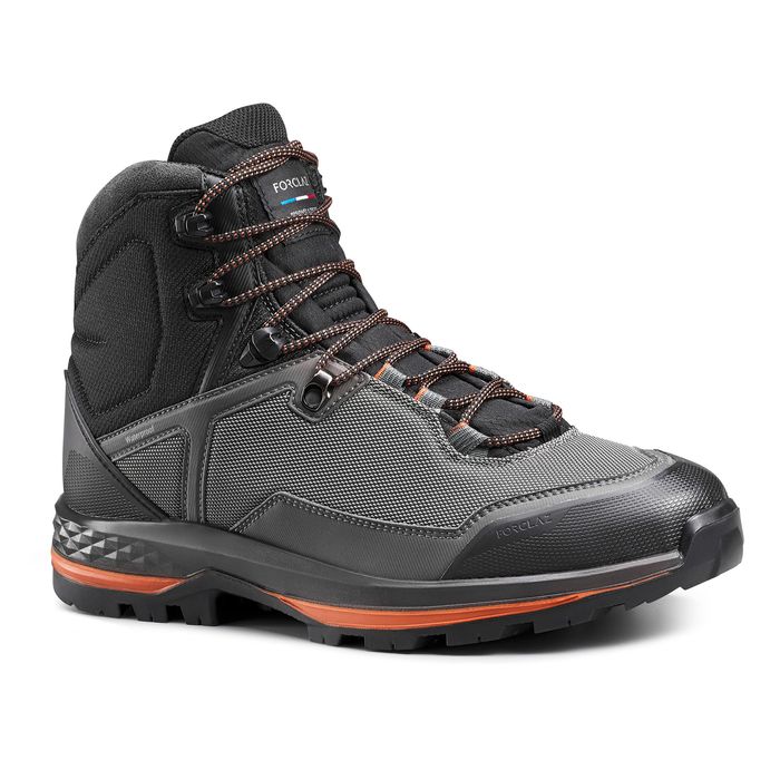 Botas de trekking de tecido- MT100 TEX Homem - impermeável contact®