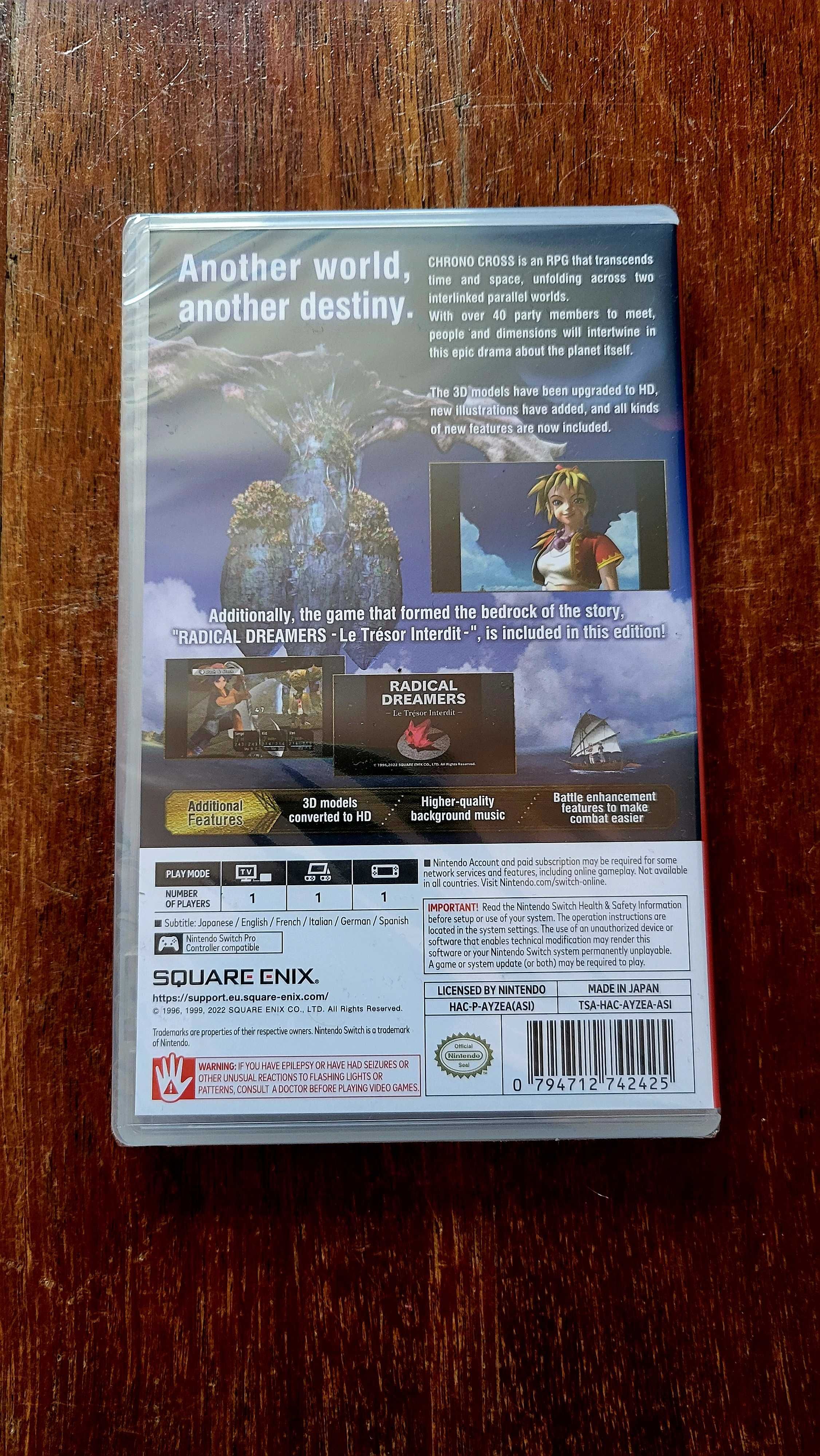 Nintendo Switch Chrono Cross