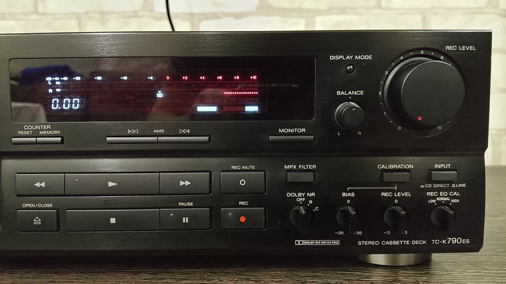 SONY TC-K790ES Stereo Cassette Deck 1992-94