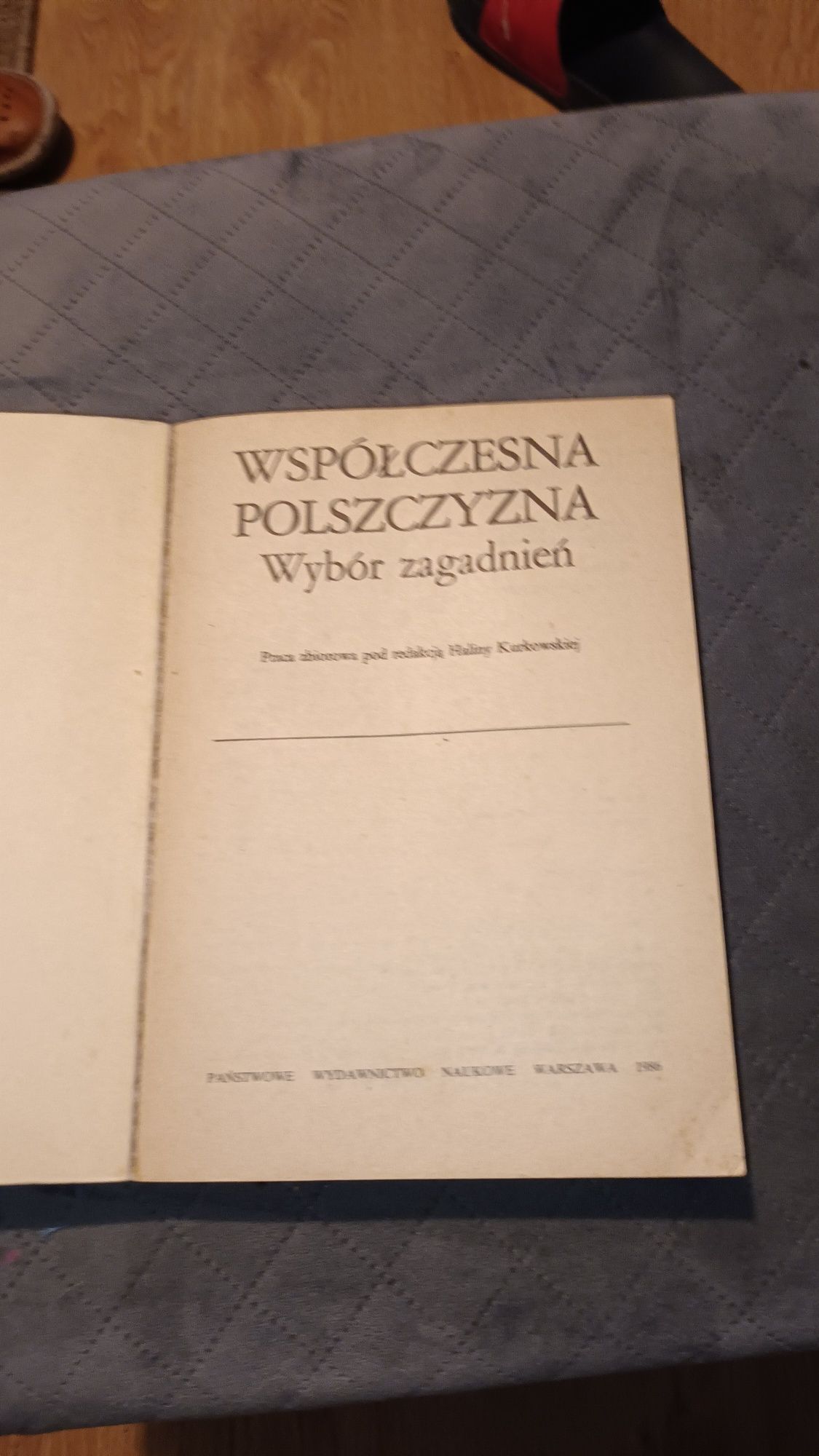 Książka Współczesna polszczyzna