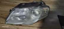 Lampa lewa  reflektor przedni przód VW PASSAT B6 3C 05-10 Soczewka