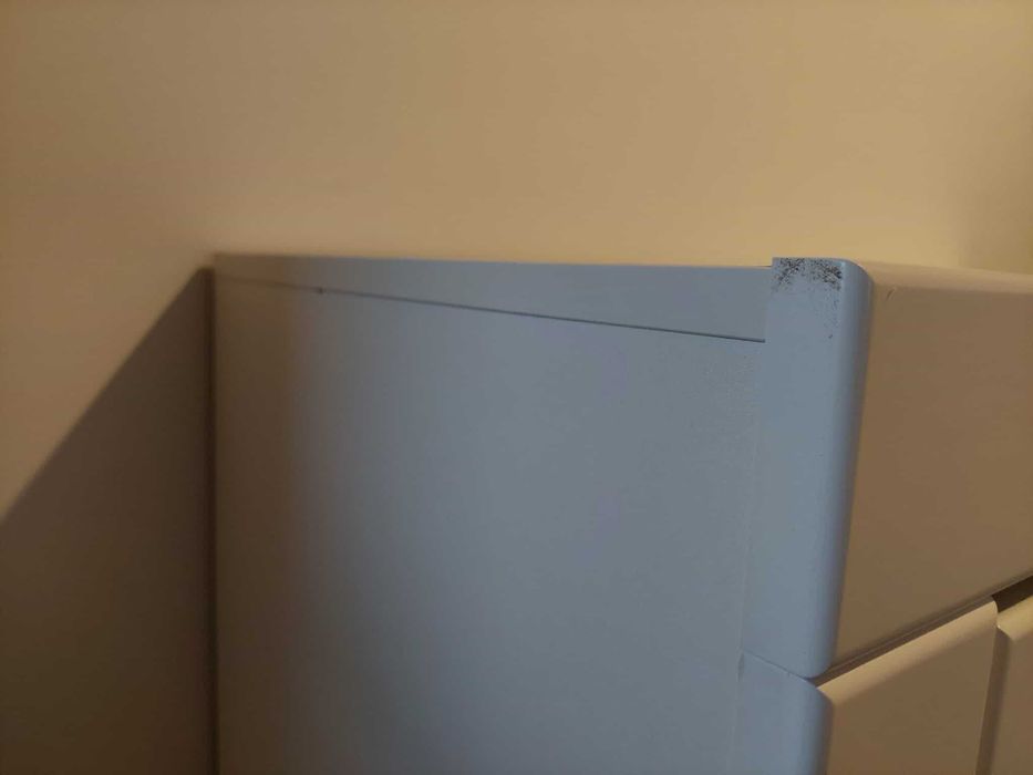 Zestaw białych mebli Snow Szafa + komoda+ regał