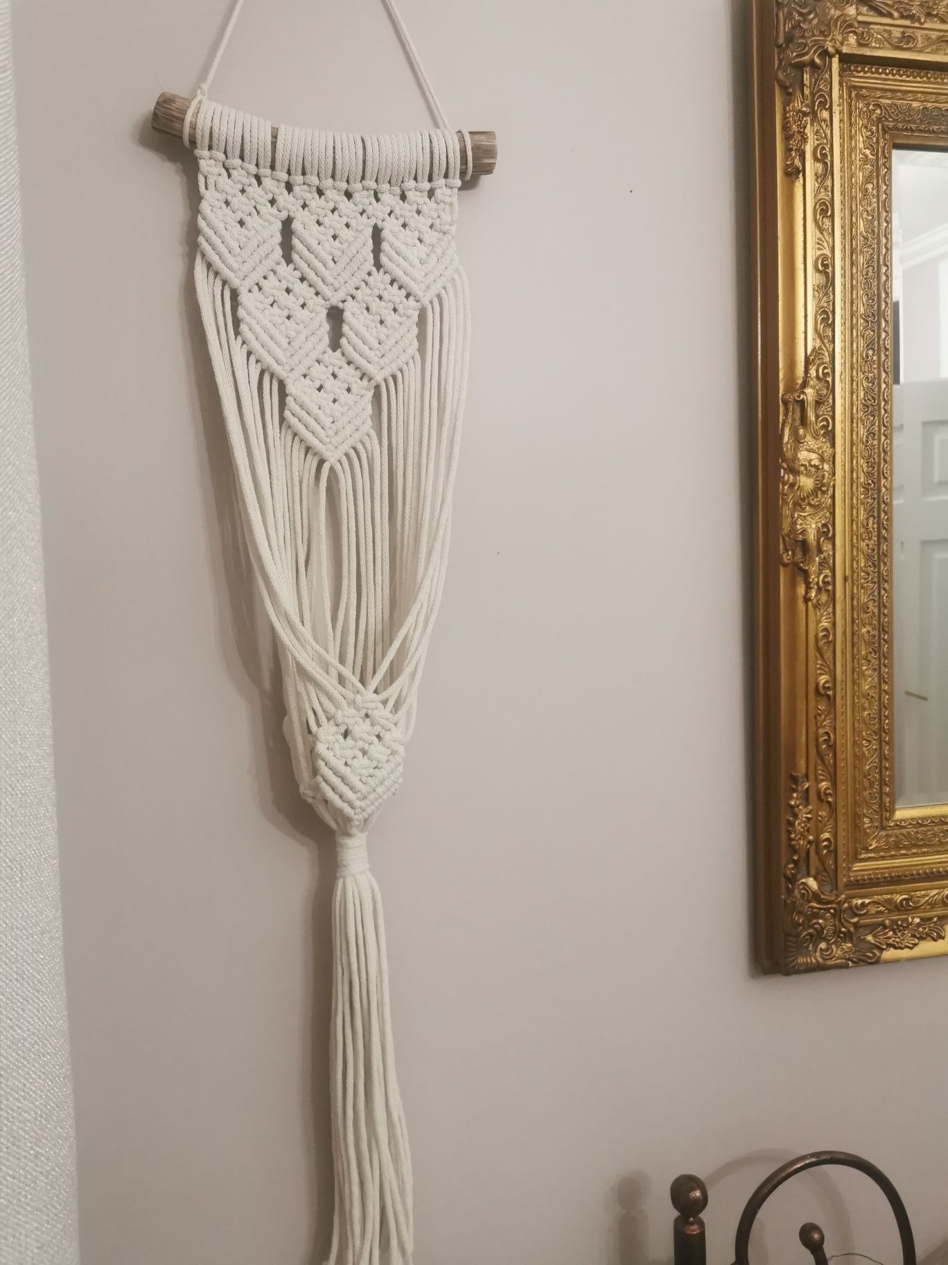Kwietnik makrama Boho