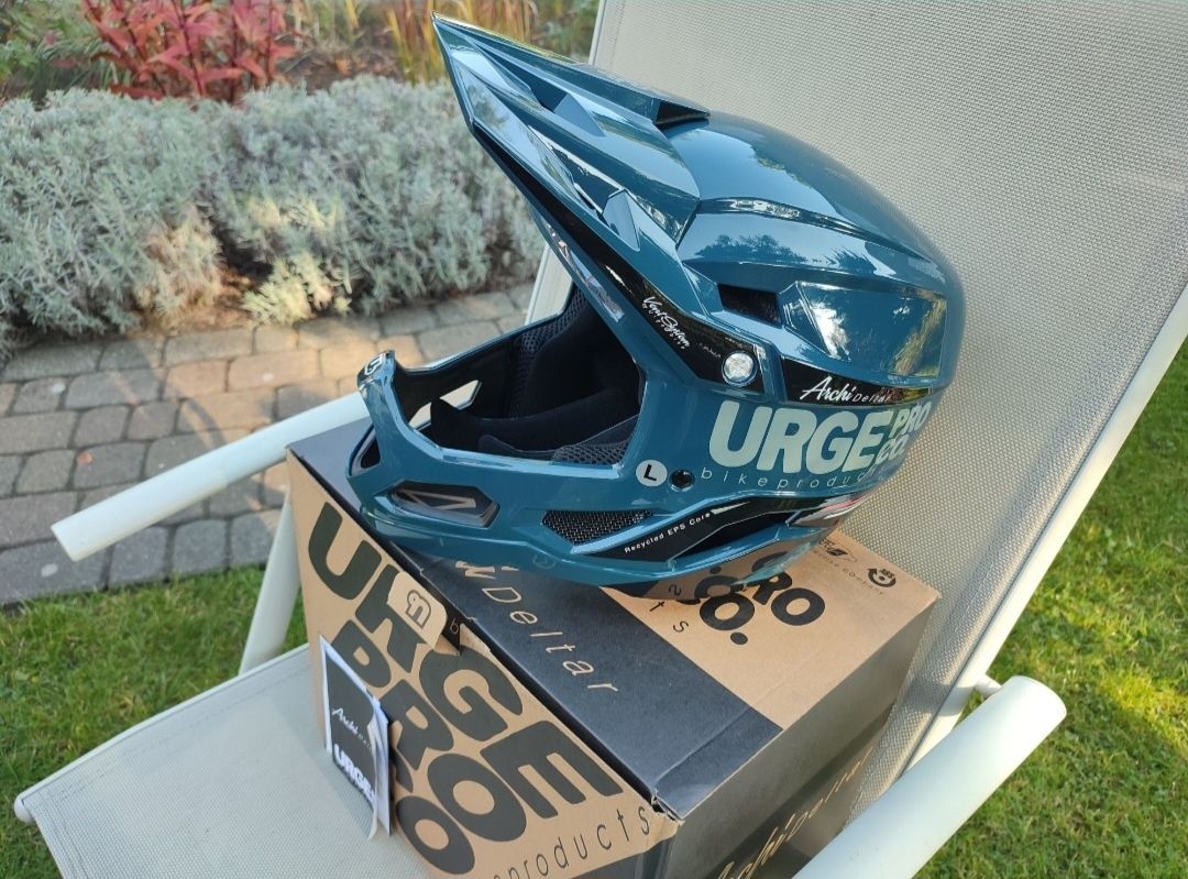 Kask enduro Urge Archi-Deltar Petrol niebieski rozmiar L okazja nowy