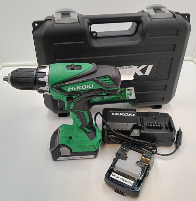 Wkrętarka Hikoki DS 118DJL 18v Walizka+ ładowarka+ 2 AKU KOMPLET