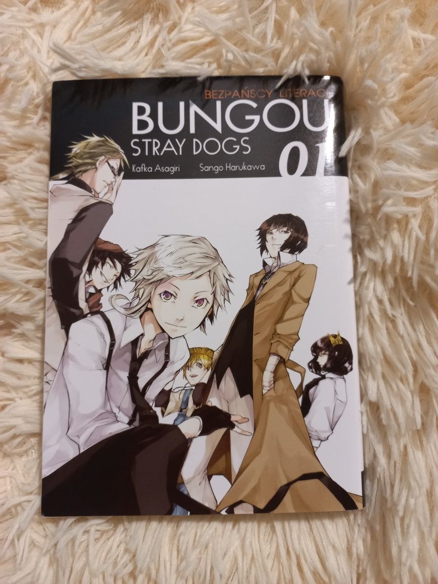 Manga "Bungou stray dogs, bezpańscy literaci" tom 1