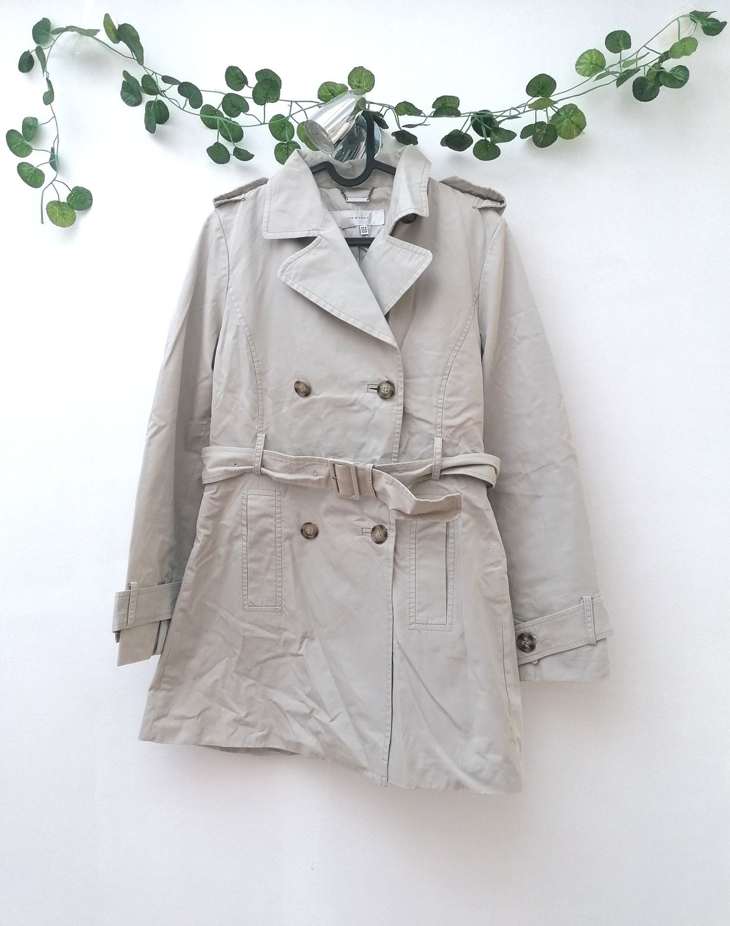 Gabardine Creme da Zara