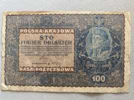 Banknot 100mp z roku 1919