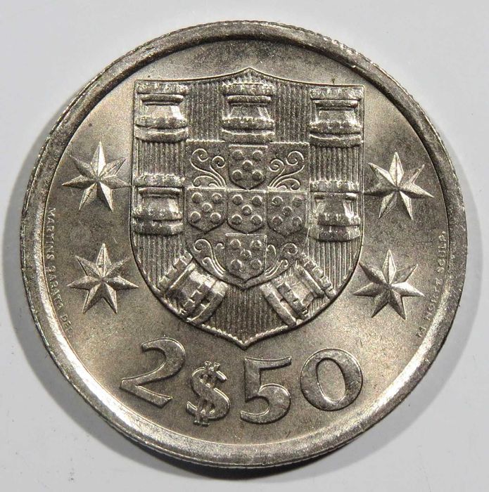 Republica Portuguesa - 2$50 1977, 1978, e 1979 - 1€ cada Soberbas