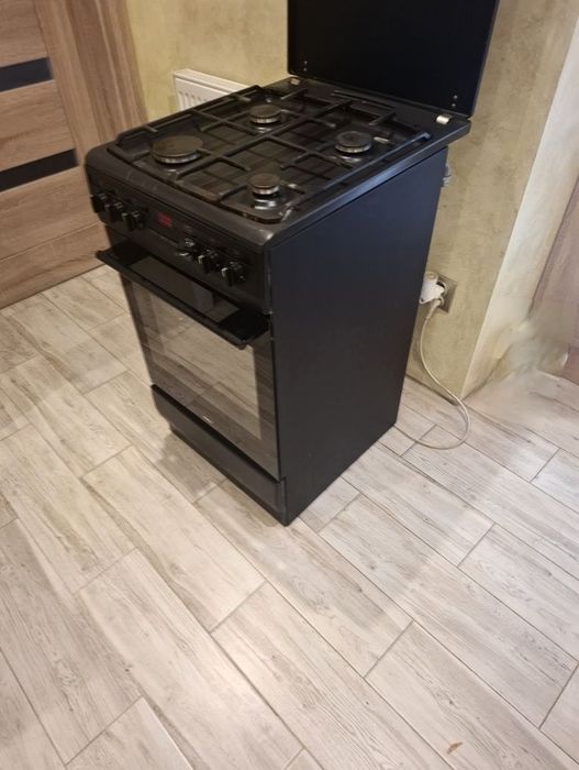 Плита Amica 57GES3.43HZpTaDNA, газ, електро, комбінована, дешева