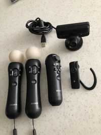 Playstation motion controller, playstation navigator controller+camera