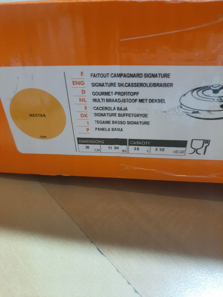 Garnek Le Creuset 30cm żółty