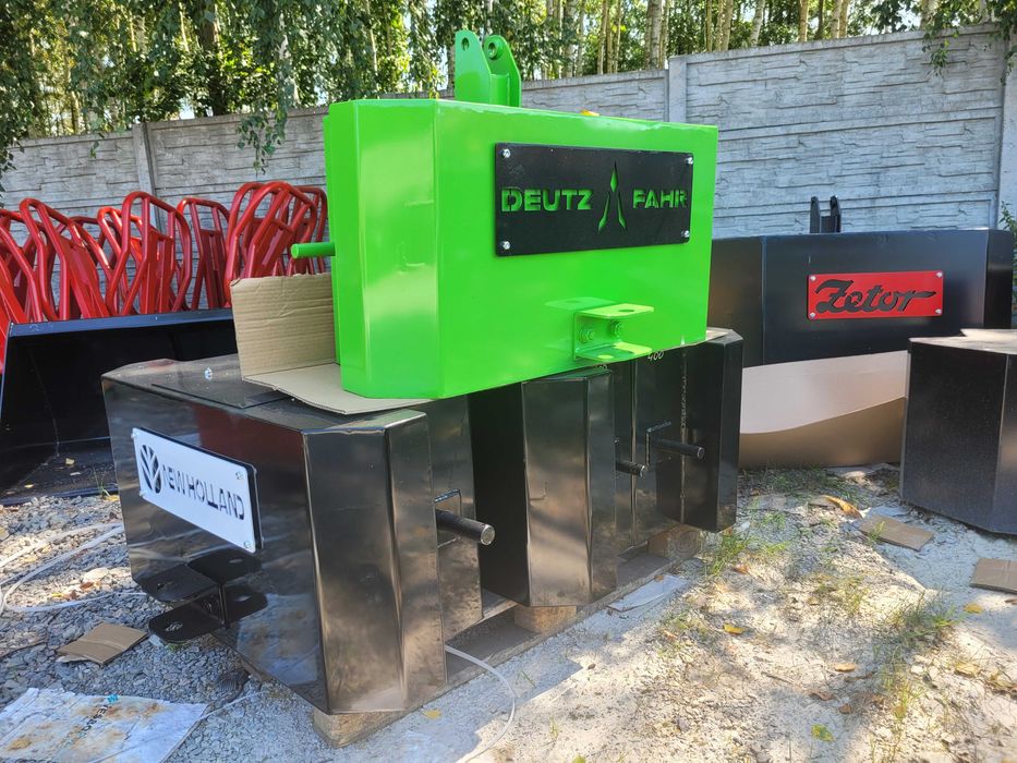 Balast/ Obciążnik na przedni TUZ ciągnika od 200 do 1500kg Przeciwwaga