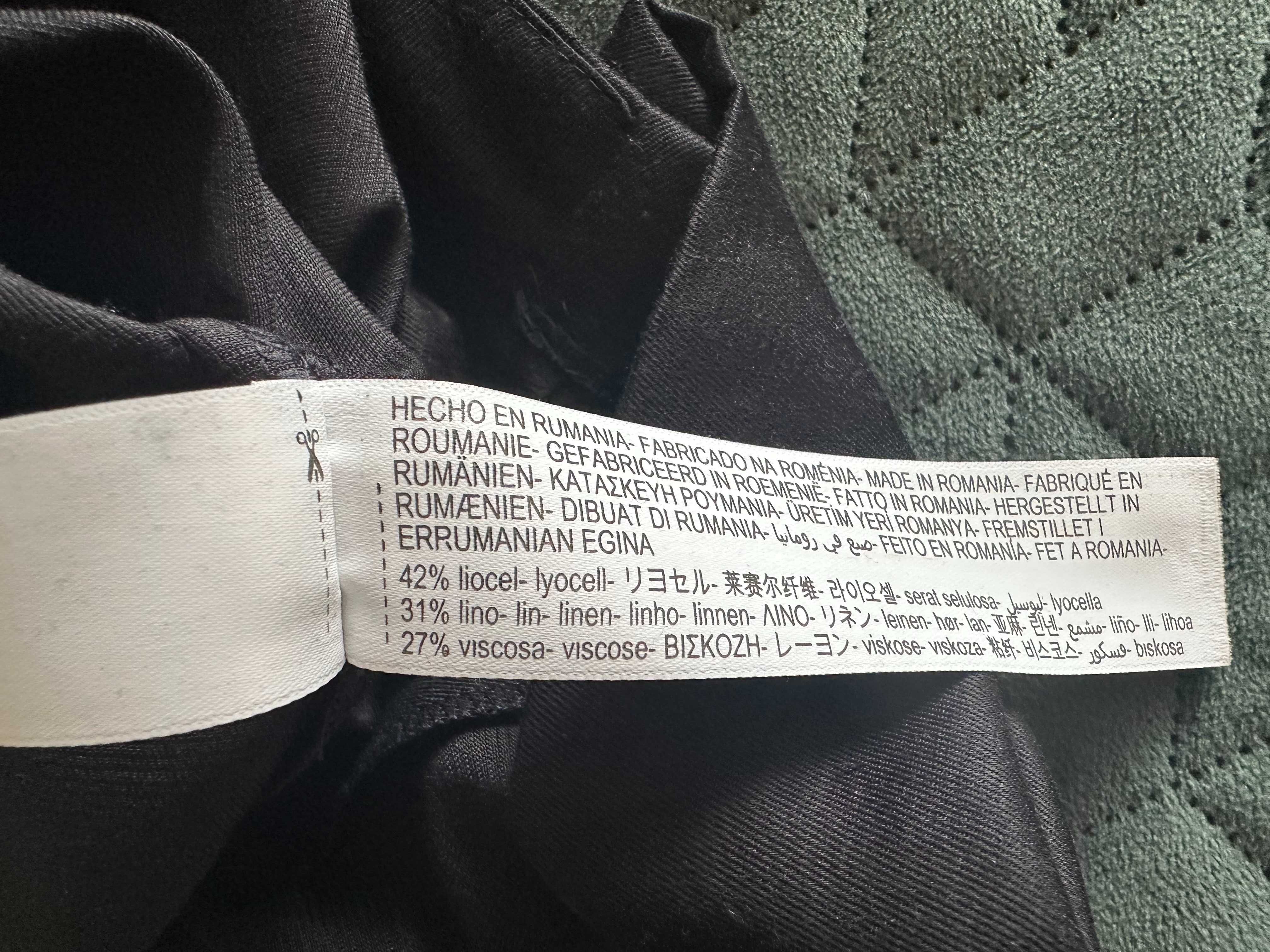 Sukienka czarna Massimo Dutti  rozmiar s
