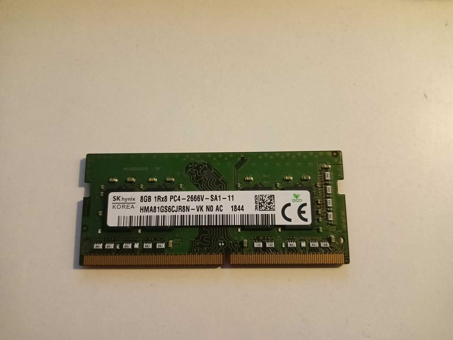 8gb 1rx8 pc4-2666v-sa1-11
