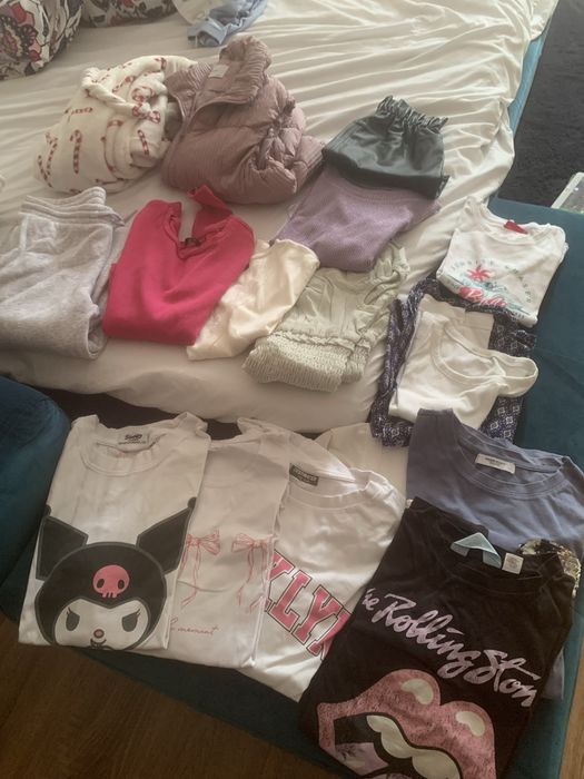 Ubrania dla dziewczynki 146/152