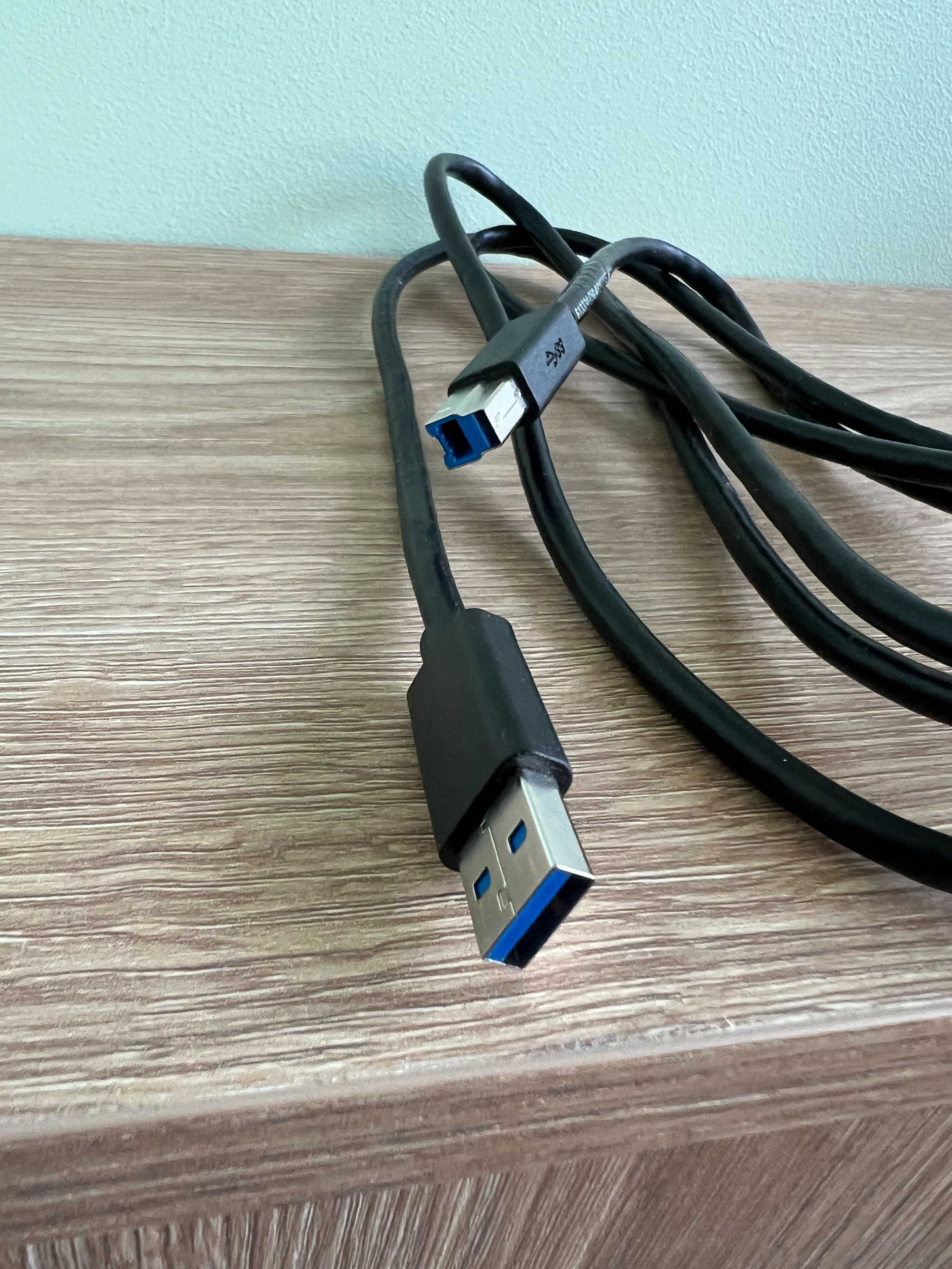 Дата-кабель DELL USB-A 3.0 - USB-B 3.0, 1.8 М (5KL2E22501)