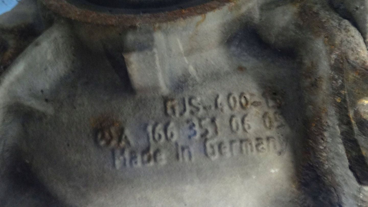 MB ML W166 2012 2.2 CDI Dyfer Most Tylny 1663504214 przełożenie 3.27