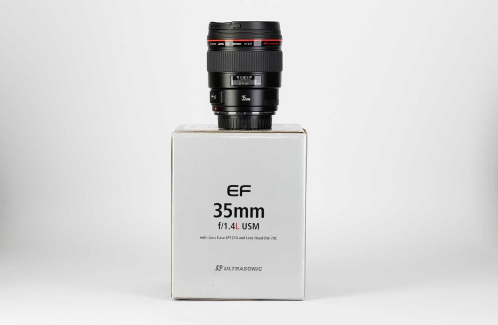 Obiektyw Canon EF 35mm 1.4 L - stan idealny