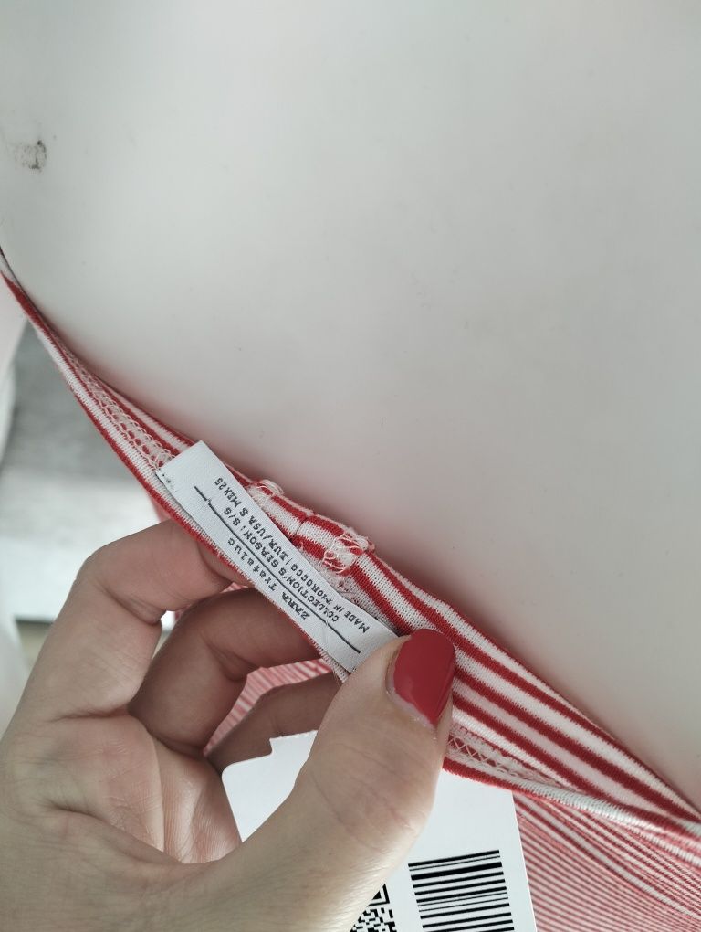 Obcisła Sukienka w paski Zara