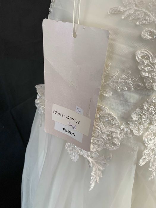 nowa z metką suknia ślubna 38/40 M/L Litera A na ślub wesele poprawiny