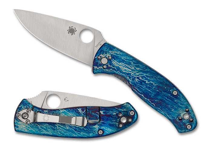 Ніж Spyderco Tenacious (FRN, G10, Titanium)