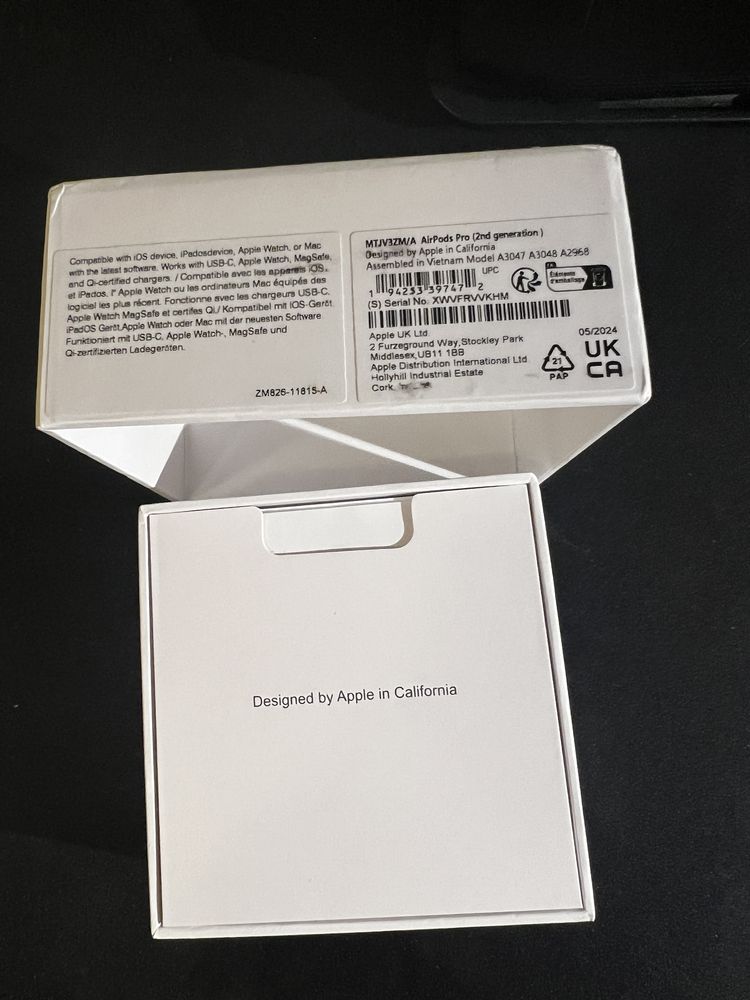 Słuchawki Airpods Pro 2 Generacja. Oryginalne. Okazja