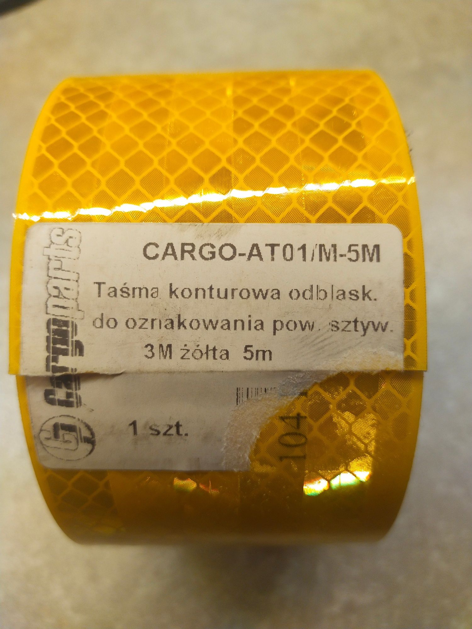 Taśma odblaskowa  konturowa CARGO