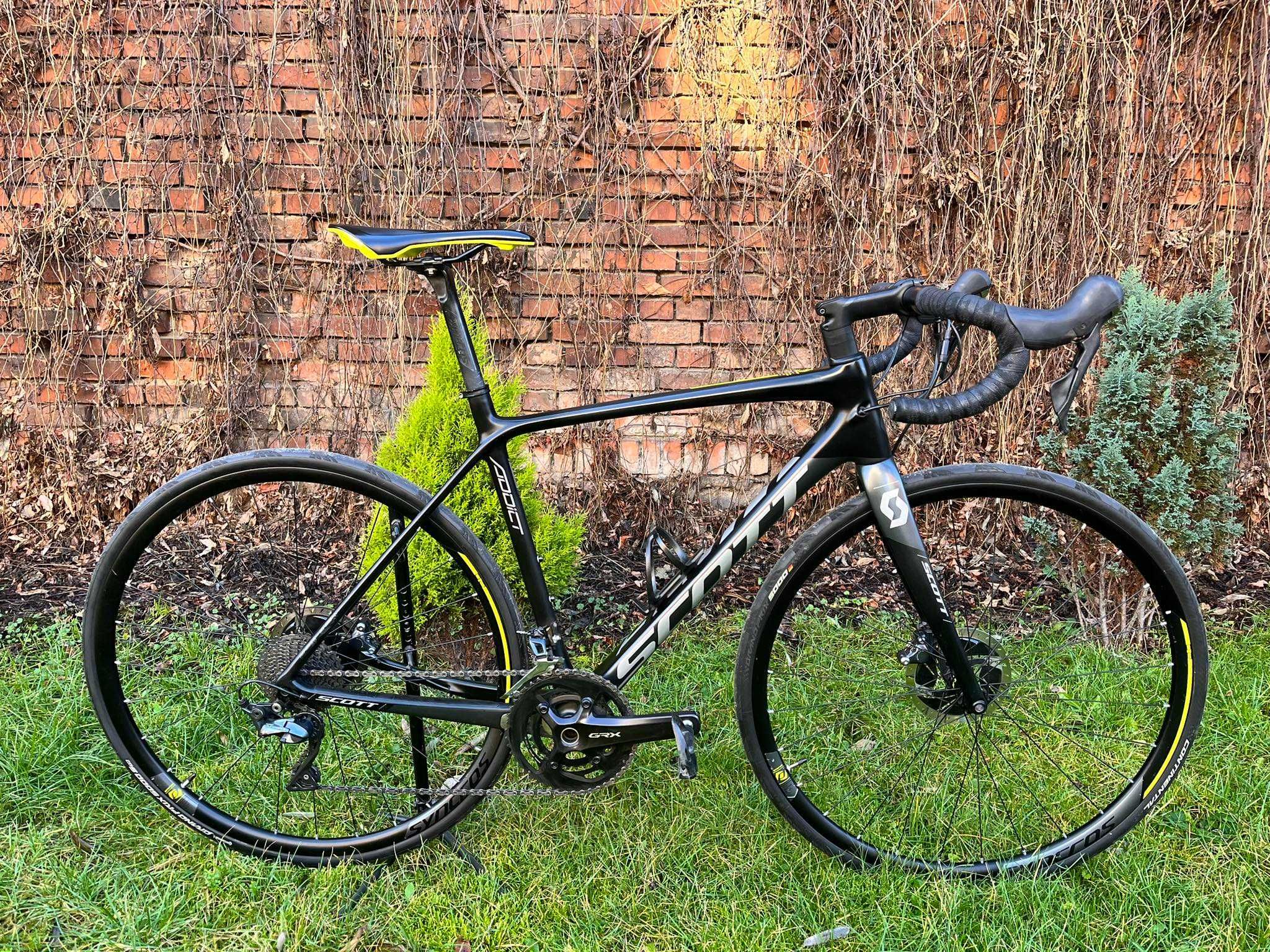 Scott Addict Ultegra Carbon, hamulce tarczowe