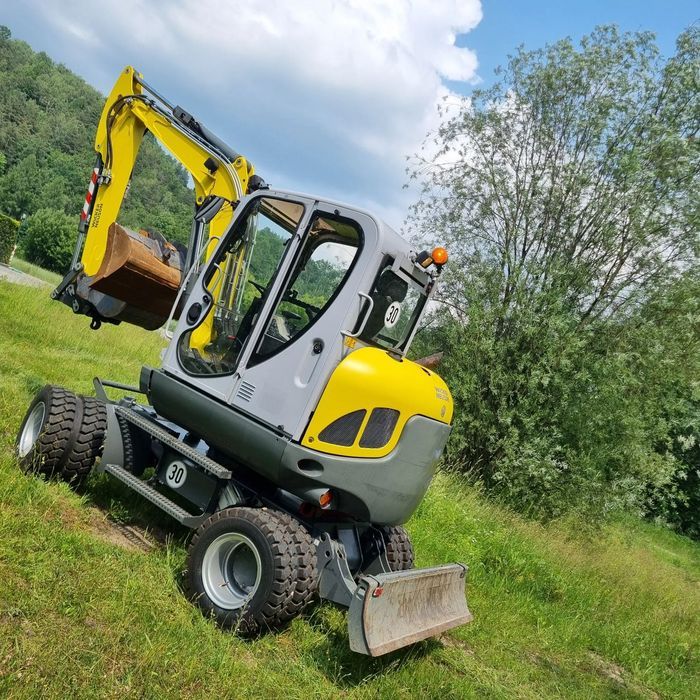 Wacker Neuson 6503 Koparka Kołowa 7ton Nowe Opony Tylko 926mtg jak Nowa z Salonu 2015r Import Norwegia Silnik YANMAR zero luzów wycieków 2łyżki Okazja  Zadbana sztywna maszyna z urzędu komunalnego Norwegia! hydr.zmiana łyż