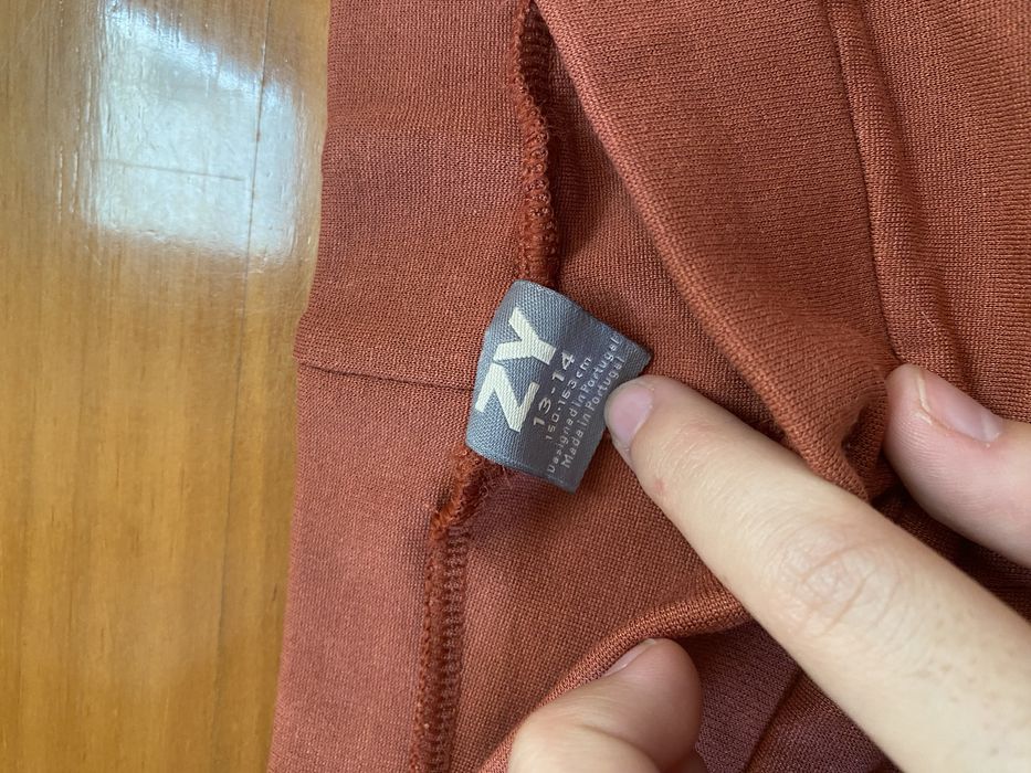 Leggings cor barro zippy menina 13/14 anos