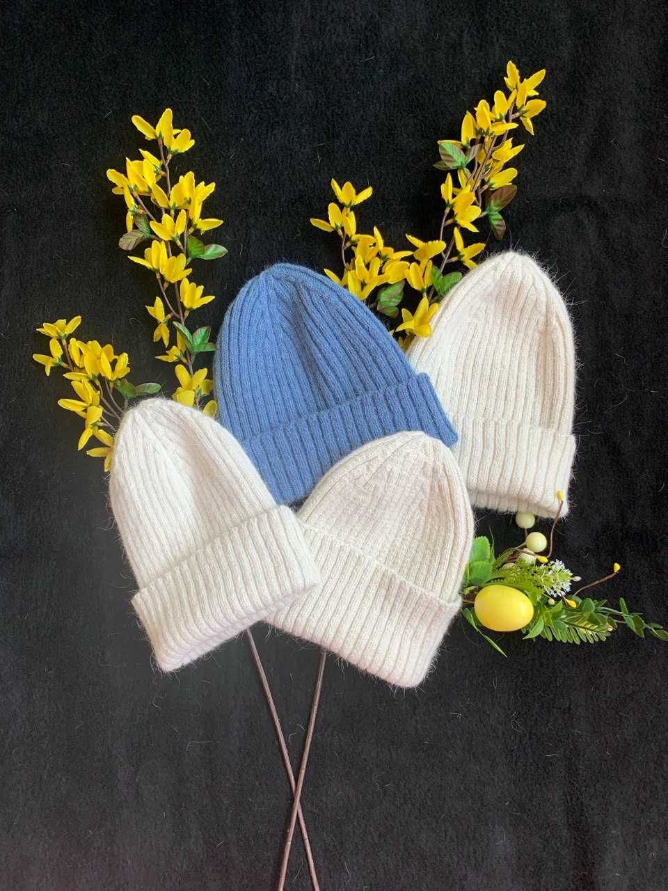 Sprzedaż czapek beanie z angory